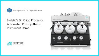 Dr Oligo Processor The automated DNA RNA oligonucleotide purification instrument [upl. by Acinod658]