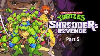 TMNT Shredders Revenge Part 5  Shredder  Kraang  Khrome Dome [upl. by Liamaj904]