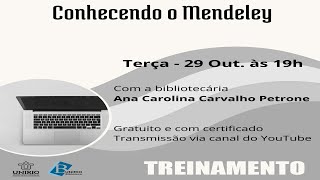 Conhecendo o Mendeley [upl. by Guise]