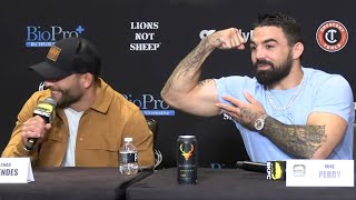 Mike Perry Confuses Himself for Chael Sonnen ‘The American Gangster’  BKFC [upl. by Enninaej]