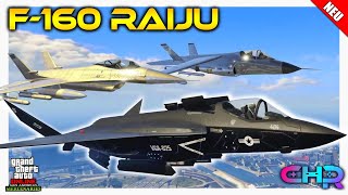 F160 Raiju vs Hydra Lazer und B11 Der ultimative GTA Online JetVergleich [upl. by Karub402]