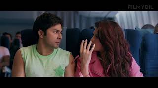 Judwaa 2 Plane Scene Raja First Trip in Plane  Varun Dhawan  Jacqueline Fernandez [upl. by Sansone552]