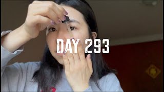 skincare routine 365 challenge day 293 [upl. by Einnahc]