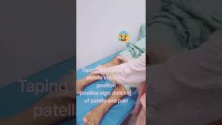 Patella tap test  Ballotable Patella for infrapatellar effusion Pakistanphysiotherapymoharram [upl. by Ahders]