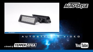 DL VON03  Set LED Nummerplaatverlichting passend voor Volvo V40 20122019 [upl. by Damian]