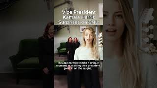 Vice President Kamala Harris Surprises on SNL SNL KamalaHarris SurpriseAppearance shorts [upl. by Roger]