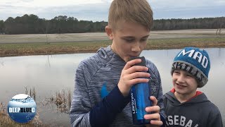 Testing Out the LifeStraw Gowill it clean dirty pond water [upl. by Bardo]