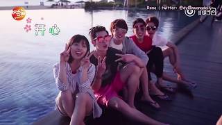 ENGSUBS Meteor Garden 2018 Behind The Scenes  At the beach [upl. by Peppel211]