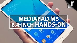 Huawei MediaPad M5 84inch Handson Review [upl. by Nairde]