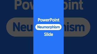 PowerPoint Neumorphism Design ppt [upl. by Edmondo]