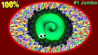 Slitherio World Record  Slitherio Epic Gameplay 957270 Score AI [upl. by Fania]