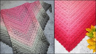 Azalea Shawl Crochet Pattern How to crochet a Shawl Amazing Crochet Shawl Pattern Crochet [upl. by Ayrb624]