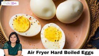 Air Fryer Hard Boiled Eggs Recipe [upl. by Hau552]