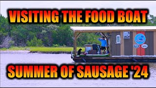 Charleston SC Annual Food Boat Party  Summer of Sausage 24 [upl. by Weidner]