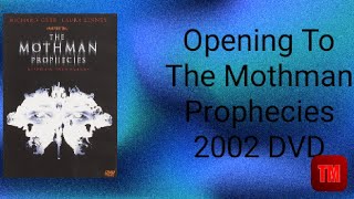 Opening To The Mothman Prophecies 2002 DVD [upl. by Cart]