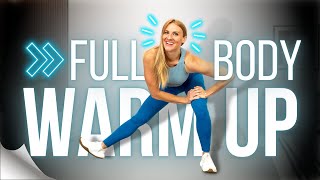 5minute PREWORKOUT WARM UP for Injury Prevention [upl. by Alana]