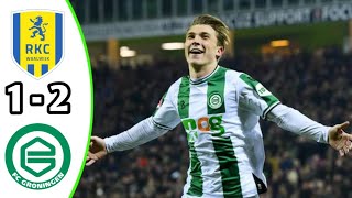 RKC Waalwijk vs Groningen 12 Highlights  Netherlands Eredivisie 2024 eFootball Game Play [upl. by Assirram]