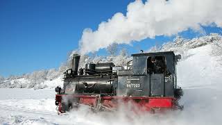 Einmalig schön traumhafte Winterimpressionen von den Nikolauszügen auf dem Albbähnle [upl. by Dekeles542]