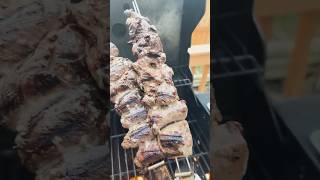 Grilled Venison Backstrap Kebabs recipe deerseason deerhunting grilling whitetaildeer [upl. by Soilisav]