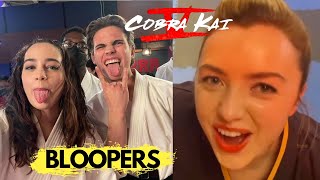 Cobra Kai Season 5 Bloopers Behind the Scenes [upl. by Helbon]