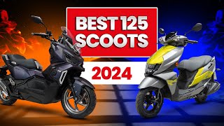 THE 10 BEST 125CC SCOOTERS for 2024 [upl. by Garv]