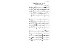 Rimsky Korsakov Nikolai Procession of the Nobles Brass short [upl. by Seidule]