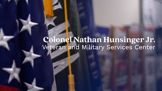 Colonel Nathan Hunsinger Jr Veteran and Military Services Center [upl. by Tersina]