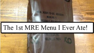 MRE Review Gundogs very first MRE during Basic Training [upl. by Lindell666]