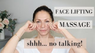 12mins Full Face Lift Massage For Beginners Get Younger Glowing Skin AntiAging [upl. by Healy]