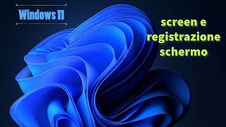 TUTORIAL come fare uno screenshot su pc o avviare una registrazione schermo [upl. by Ennyletak64]