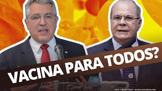 Alexandre Padilha e Hildo Rocha  Projeto de lei das vacinas  Cultos e missas STF retoma análise [upl. by Egamlat]