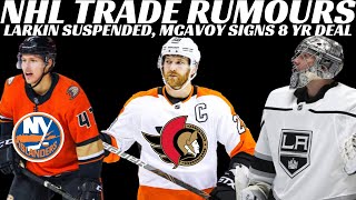 NHL Trade Rumours  Giroux to Sens Lindholm to Isles Quick McAvoy SignsLarkin Suspended  More [upl. by Ecnal]