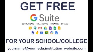 G Suite  Part 14  Get Free G Suite Account for SchoolCollege  Malayalam [upl. by Rana]