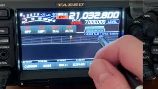 Yaesu FTDX10 Touch Panel Fail [upl. by Tamah]