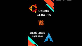 Ubuntu VS Arch Linux  Idle RAM Consumption archlinux ubuntu linux [upl. by Noirrad]