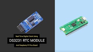 Micropython Project  Real Time Digital Clock Using DS3231 RTC Module and Raspberry Pi Pico [upl. by Oznarol]