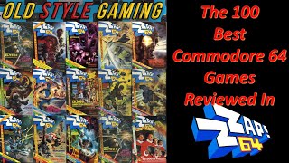 The 100 Best Commodore 64 Games  Reviewed In Zzap64 [upl. by Aneeram]