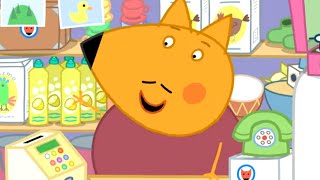 Best of Peppa Pig  Mr Foxs Shop  Cartoons for kids [upl. by Lednem]