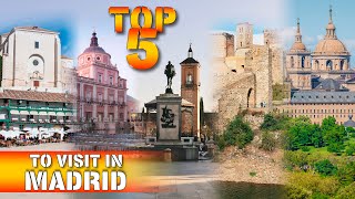 Top 5 MUST SEE Places in Madrid Spain 4k 50p [upl. by Gmur211]