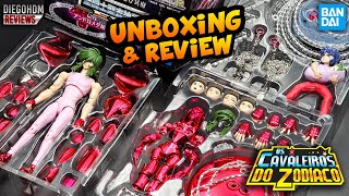 SHUN V3 Cloth Myth EX Andromeda BANDAI Unboxing e Review BR  DiegoHDM [upl. by Ticon]