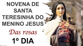 1º dia  Novena de Santa Teresinha do Menino Jesus [upl. by Kevan886]