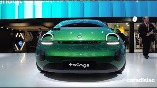 La nouvelle Renault Twingo fait forte impression au salon de Paris 2024 [upl. by Kalasky803]