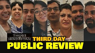 Thugs Of Hindostan THIRD DAY Public Review  Amitabh Bachchan Aamir Khan Katrina Kaif  TOH [upl. by Millhon]