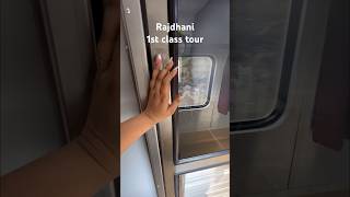 Rajdhani First Ac Full tour  Delhi to goa train youtubeshorts trending [upl. by Elaen66]