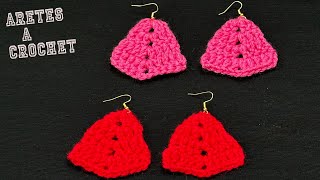 PASO A PASO PARA TEJER PENDIENTES A CROCHET [upl. by Devehcoy882]