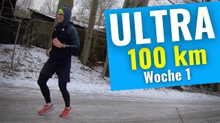 Werde ich es schaffen Ultramarathon Vorbereitung Trainingswoche 1 von 17 [upl. by Jordon]