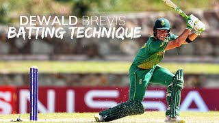 Dewald Brevis Batting Technique [upl. by Lamb]