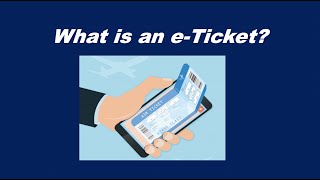 What is an eTicket [upl. by Blithe833]