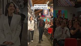 HO INTERVISTATO CHRISTOPHER PAOLINI Eragon Murtaghchristopherpaolini [upl. by Quince]