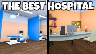 Continuing to Build THE BEST HOSPITAL in Roblox Your Hospital [upl. by Ahsied857]